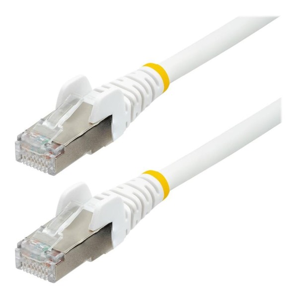 Cable de red startech latiguillo rj45 lszh s - ftp cat6a 1.5m blanco