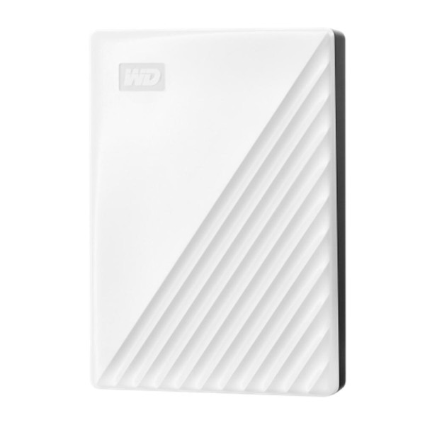 Disco duro externo hdd wd western digital 5tb my passport 2.5 pulgadas usb 3.2 blanco