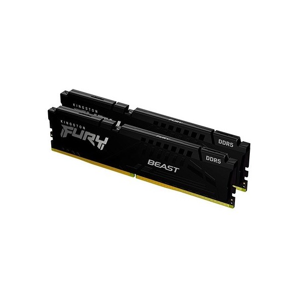 Memoria ram ddr5 16gb 2x8gb kingston - 5600mhz - pc5 44800 - fury beast - cl 40 - 1.25v