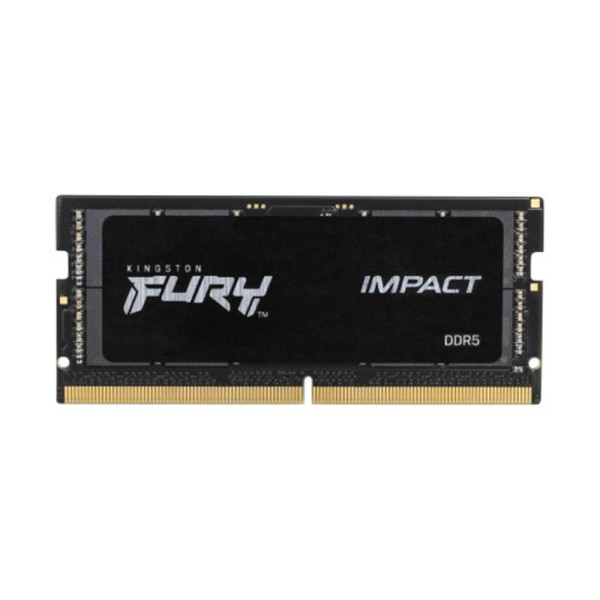 Memoria ram ddr5 16gb 2x 8gb kingston - 4800mt - s - pc5 - 38400 - fury impact - cl38 - 1.1v - sodimm