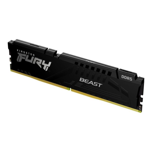 Memoria ram ddr5 16gb kingston - 5600mt - s - pc5 - 44800 - fury beast - cl36 - 1.25v