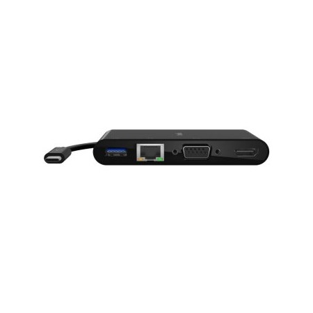 DOCKING USB-C BELKIN AVC005BTBK A 1xUSB-A 3,0 1x1Gb RJ45 1xVGA 1xHDMI (4K) COLOR NEGRO