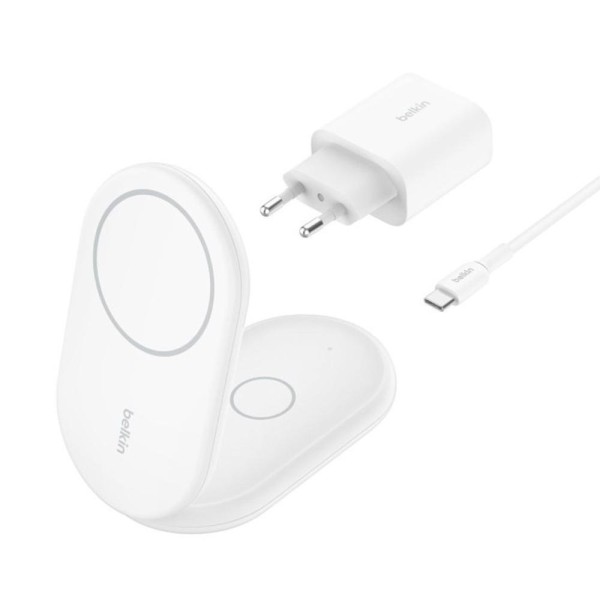 Base de carga inalambrica belkin wiz028vfwh blanca