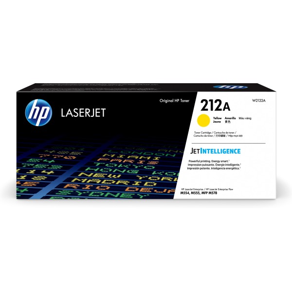 Toner hp 212a w2122a -   amarillo m554 -  m555 -  m578