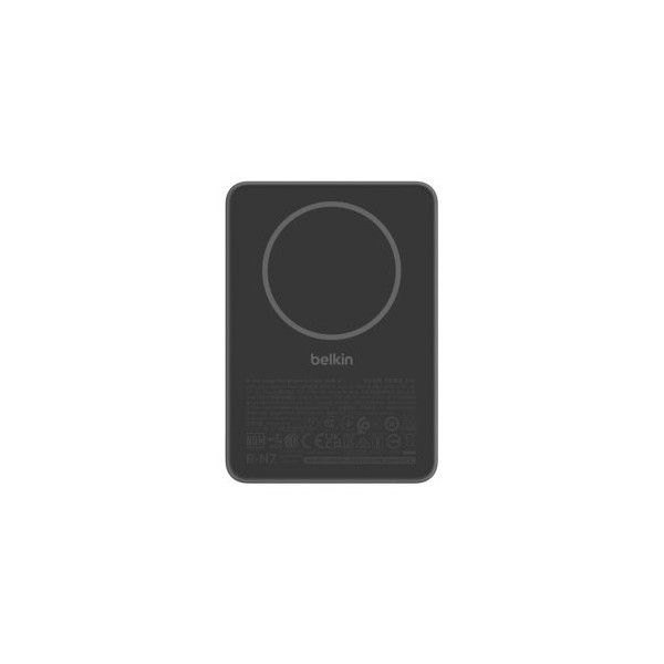 POWERBANK BELKIN BPD010HQBK 5000mAh 15W 1xUSB-C Qi 7.5W MAGNETICA CARGA SIMULTANEA SLIM NEGRO