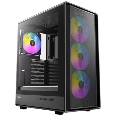 Caja ordenador gaming antec p6 neo argb atx cristal templado negra