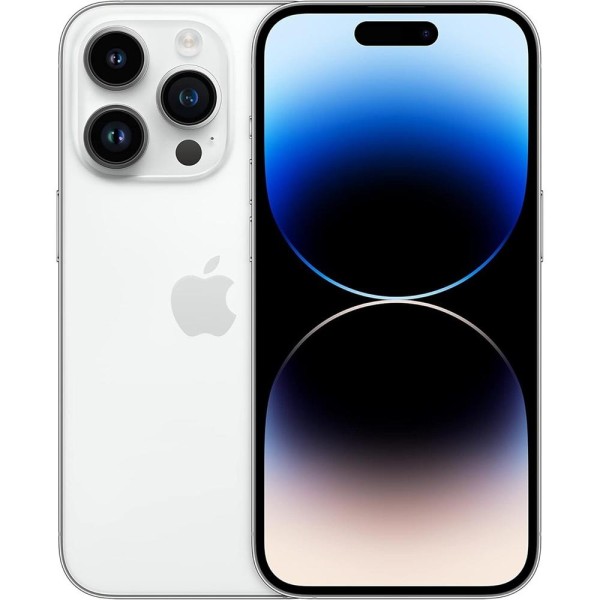Telefono movil smartphone apple iphone 14 pro 5g - 128gb - 6.1 pulgadas plata acondicionado