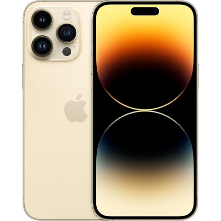 Telefono movil smartphone apple iphone 14 pro max 5g - 256gb - 6.7 pulgadas gold acondicionado