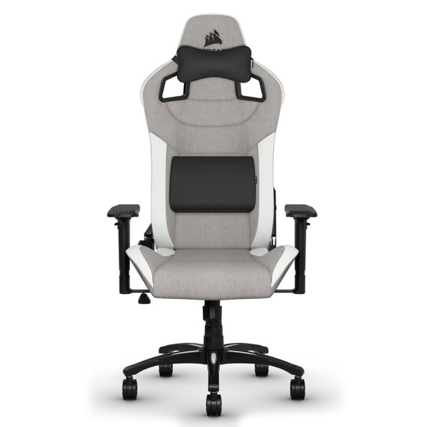 Silla gaming corsair t3 rush (2023) gris - blanca