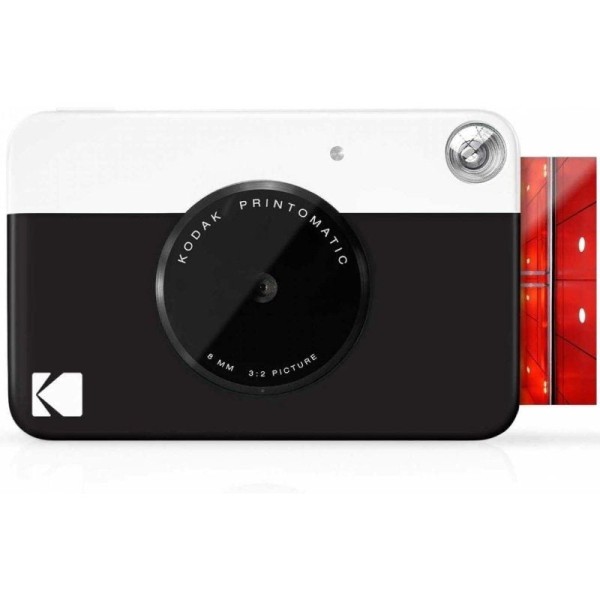 Cámara Digital Instantánea Kodak Printomatic/ 5MP/ Tamaño Foto 2″x3″/ Negra