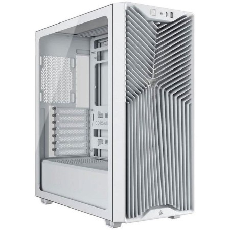 Caja ordenador gaming corsair 3200d rs atx cristal templado blanca