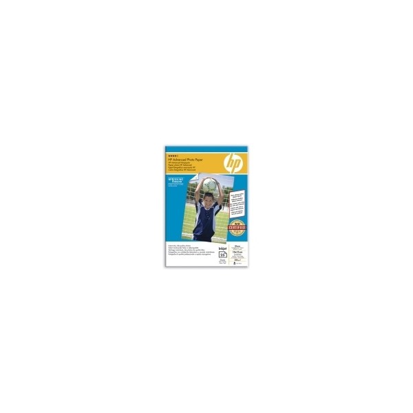 Papel hp fotografico satinado q8691a 250gr 10x15 25 hojas