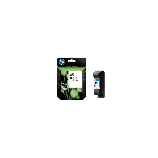 Cartucho tinta hp 45 51645ae negro 42ml 720 - 800 - 932 - 1100