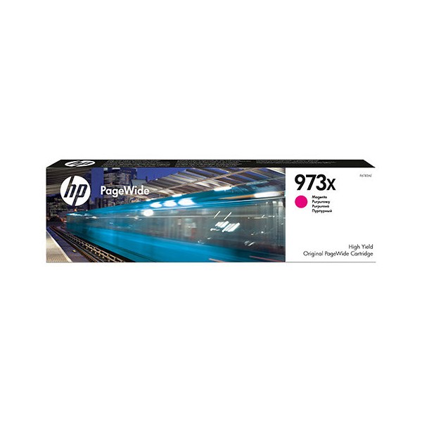 Cartucho tinta hp original cartridge nº 973x magenta pagewide f6t82ae