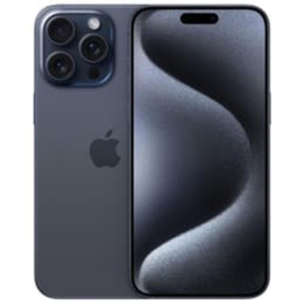 Telefono movil smartphone apple iphone 15 pro max 5g - 256gb - 6.7 pulgadas azul acondicionado