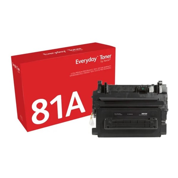 Toner xerox everyday compatible con hp ljm604(cf281a) 81a negro