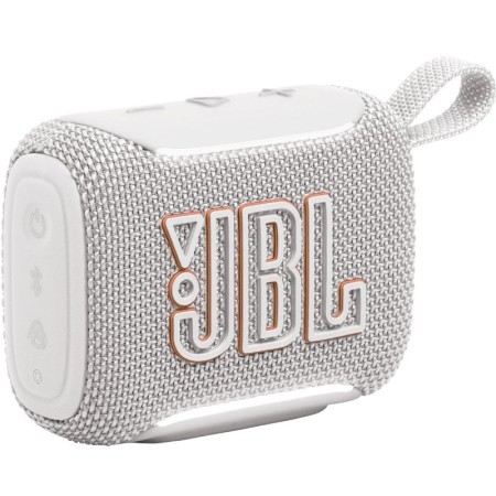 Altavoz con Bluetooth JBL GO 5/ 4.8W/ 1.0/ Blanco