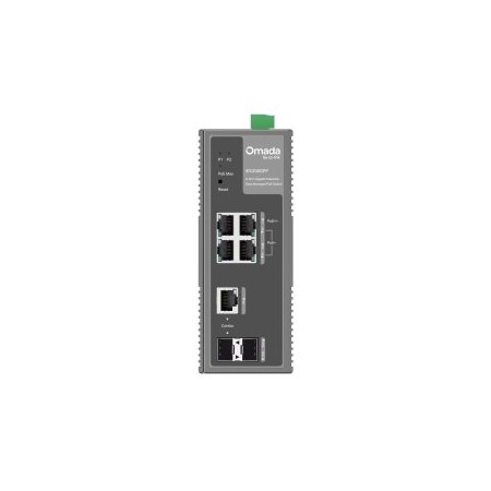 SWITCH GESTIONABLE L2 TP-LINK IES206GPP 4xGb (1xPoE++ 3xPoE+) 1xRJ45/SFP Gb 1xSFP Gb 120W DISEÑO IND