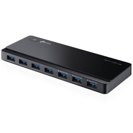 Hub USB 3.0 TP-Link UH700/ 7xUSB/ 1xMicroUSB DC/ Negro