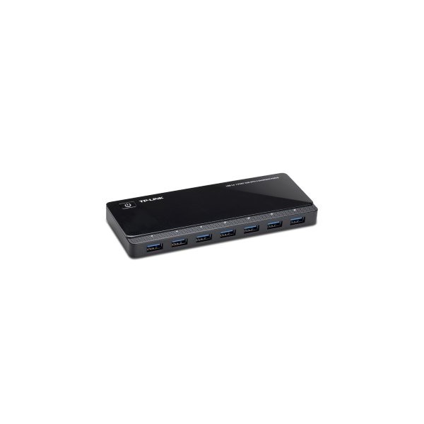 HUB USB 3.0 TP-LINK UH720 USB 3.0 7 PUERTOS + 2 PUERTOS DE CARGA DISEÑO ESCRITORIO CON ADPTADOR DE C