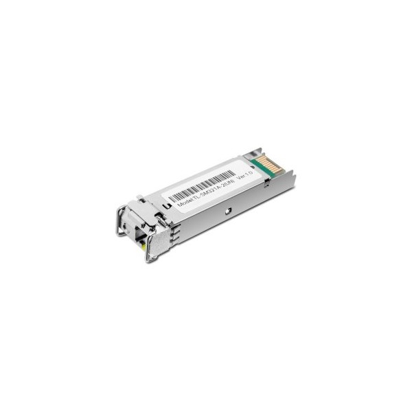 TRANSCEIVER TP-LINK SM321A-2 BIDIRECCIONAL WDM GIGA MONOMODO LC TX:1550nm/RX:1310nm HASTA 2km