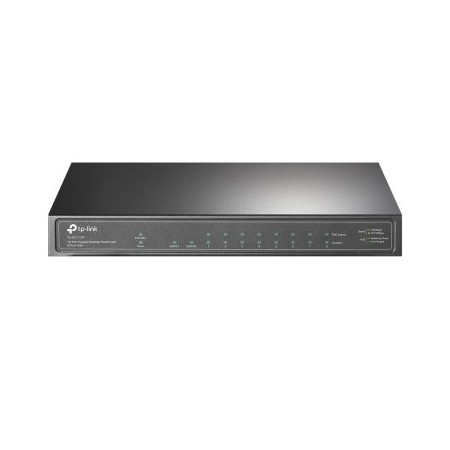 SWITCH TP-LINK TL-SG1210P 9P GIGA 1P SFP GIGABIT 8 PUERTOS POE/POE+ ALIMENTACION POE 63W