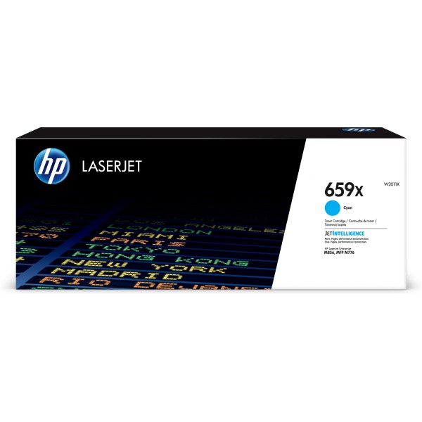 Toner hp 659x w2011x cian alta capacidad