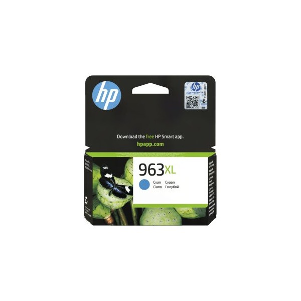 CARTUCHO HP Nº 963XL CIAN PARA OFFICEJET PRO AIO 9010,9012,9014,9015,9016,9019,9020,9022,9025