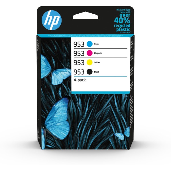 Multipack cartuchos tinta hp 953 negro cian magenta amarillo