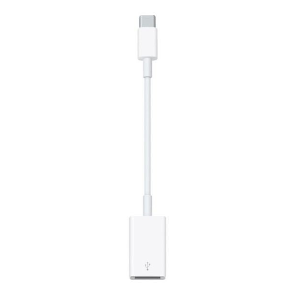 Cable usb tipo c a usb tipo a apple macho - hembra - blanco