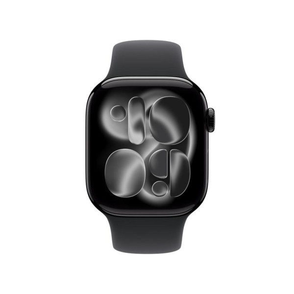 Smartwatch apple watch s11 gps + cellular 42mm black aluminium case black sport band m - l