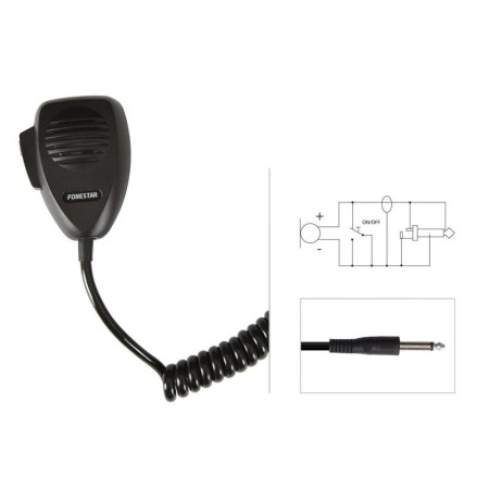 Microfono dinamico fonestar mcd - 364 de comunicaciones