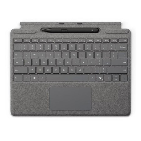 Teclado microsoft surface pro + pen platino