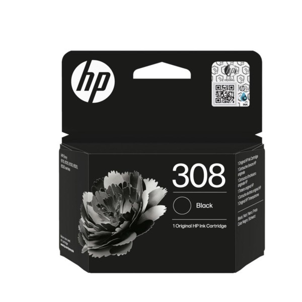 Cartucho tinta hp 308 negro 160p