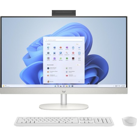 Ordenador all in one hp 27 - cr0026ns 27 pulgadas ryzen 3 - 7320u - 8gb - 512gb - w11 - teclado y raton