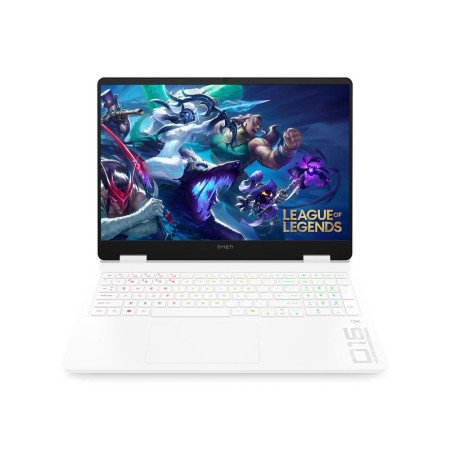 Portatil hp omen gaming 16 - am0046ns 16 pulgadas i9 - 14900hx - 32gb - ssd 1tb - nvidia gforce rtx5060 - freedos - blanco ceram