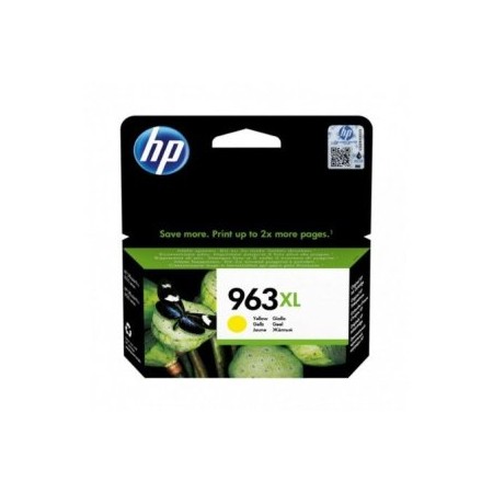 CARTUCHO HP Nº 963XL AMARILLO PARA OFFICEJET PRO AIO 9010,9012,9014,9015,9016,9019,9020,9022,9025