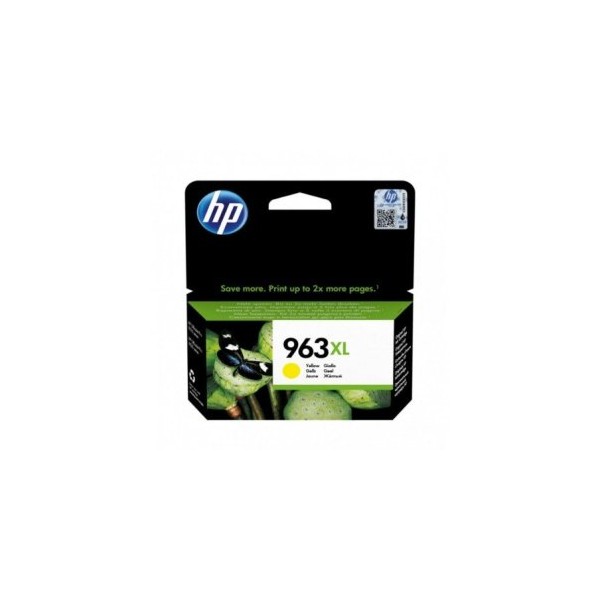 CARTUCHO HP Nº 963XL AMARILLO PARA OFFICEJET PRO AIO 9010,9012,9014,9015,9016,9019,9020,9022,9025