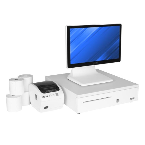 Pack completo TPV blanco 15,6″ N100 30PW EASY80W