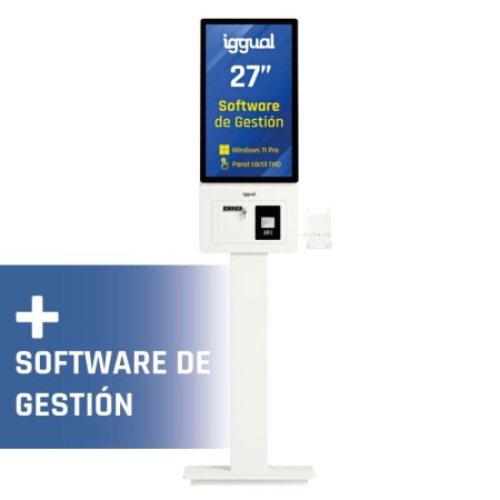 iggual Kiosco interactivo ORCHID 27″ + Software