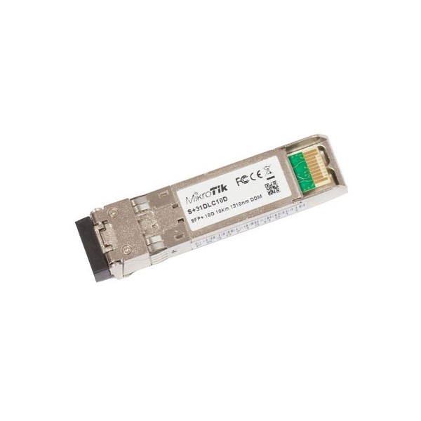 Mikrotik S+31DLC10D Módulo Fibra SFP+ MonoMod 10Km