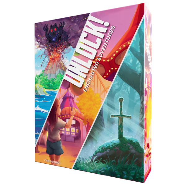 Juego de mesa unclock! enchanted adventures
