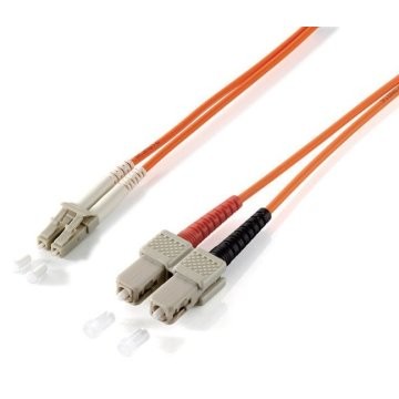 CABLE FIBRA OPTICA MULTIMODO LC/SC 62,5/125 LSOH 1M COLOR NARANJA