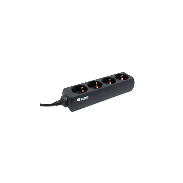 Regleta equip 4 tomas shucko toma iec cable 1.1m