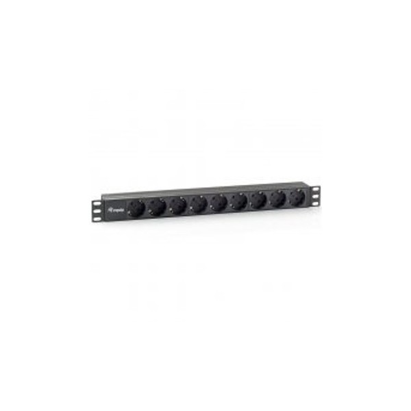 Regleta alimentacion equip rack 19 pulgadas 1u 9 tomas 3500w cable 1.8m