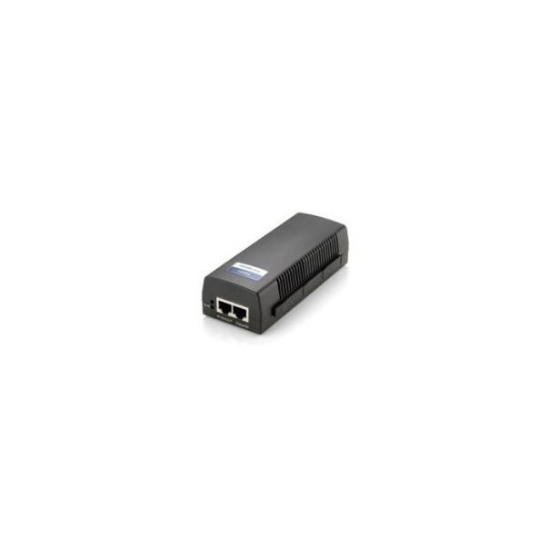 POE INJECTOR ADAPTER GIGABIT LEVEL ONE PASA DATOS Y ALIMENTACION POR EL MISMO CABLE HASTA 100M 15.4w