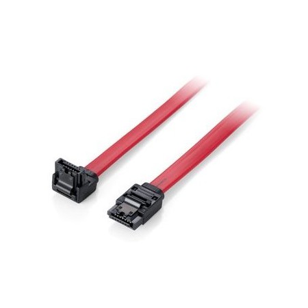 CABLE SERIAL ATA III EQUIP ACODADO 0.5M CON CLIP DE SEGURIDAD 111902
