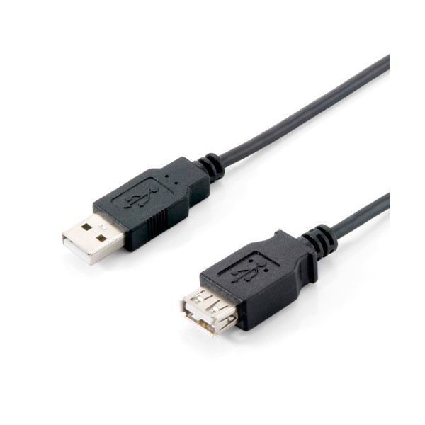 Cable equip alargo usb 2.0 tipo a macho - hembra 3m