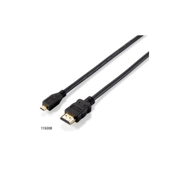 Cable hdmi equip 1.4 high speed a micro hdmi 2m