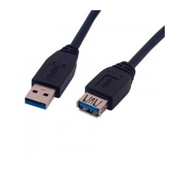 Cable equip alargo usb 3.0 tipo a macho - hembra 3m